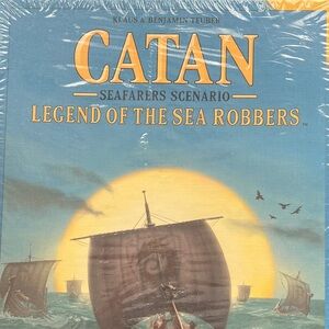 Catan Seafarers Scenario: Legend of the Sea Robbers Board Game
